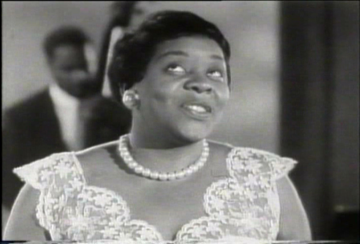 flirty look from Dinah Washington