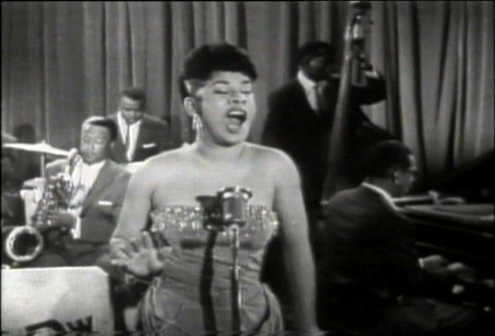 Ruth Brown getting down