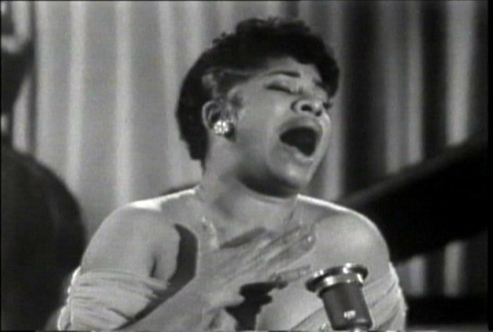 Ruth Brown emoting