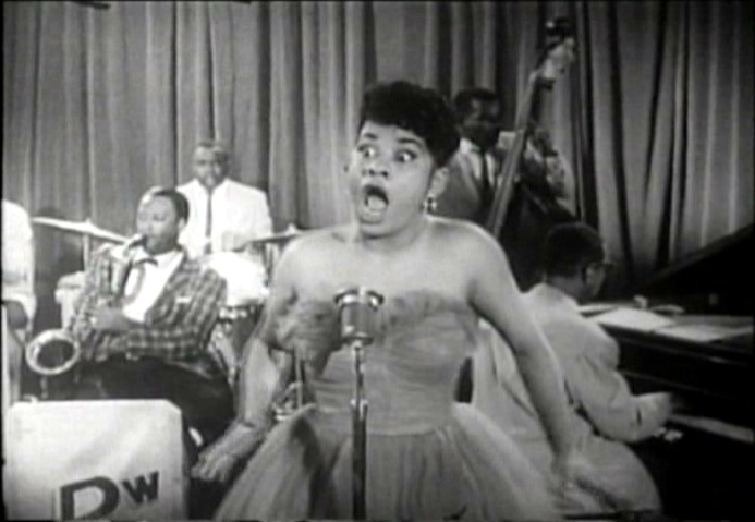 Ruth Brown and her band