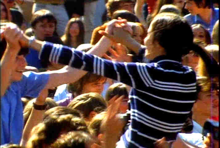 Jerry Lee Lewis fans play in the sunshine, 1969 image