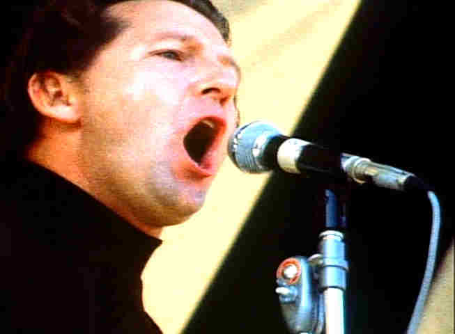 Jerry Lee Lewis at the microphone, 1969 image