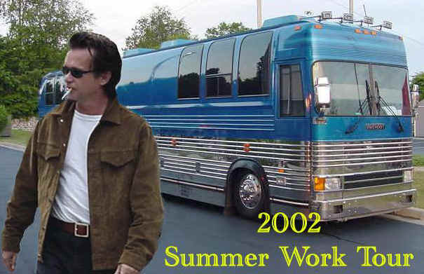 John Mellencamp 2002 tour bus