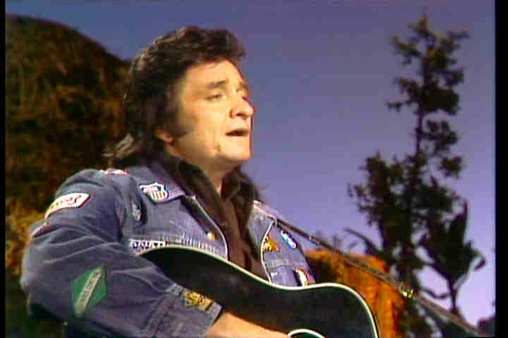 Johnny Cash, 1975 Hee Haw appearance