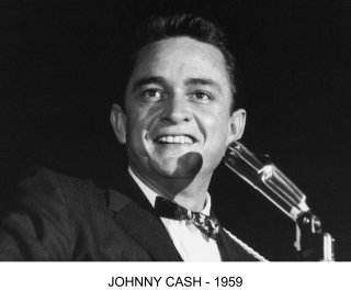 handsome young Johnny Cash image from 1959