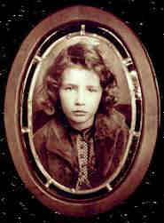 childhood picture of June Carter