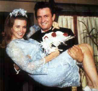June Carter and Johnny Cash wedding picture