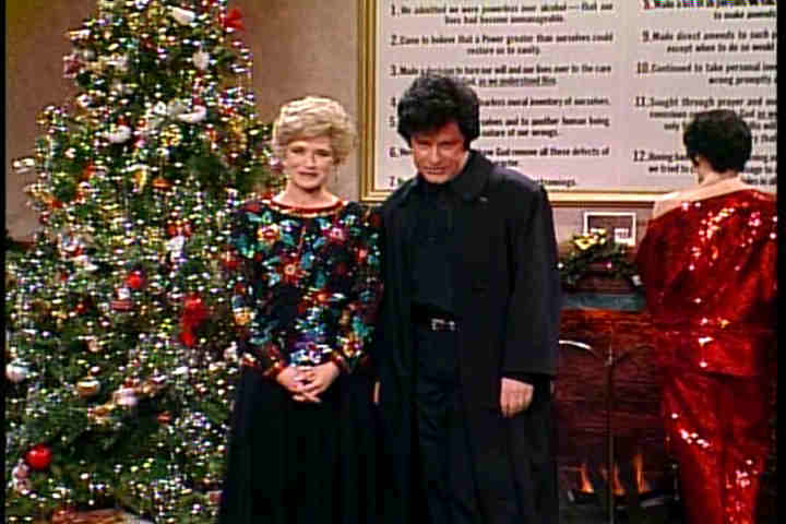 Phil Hartman as Johnny Cash on Saturday Night Live