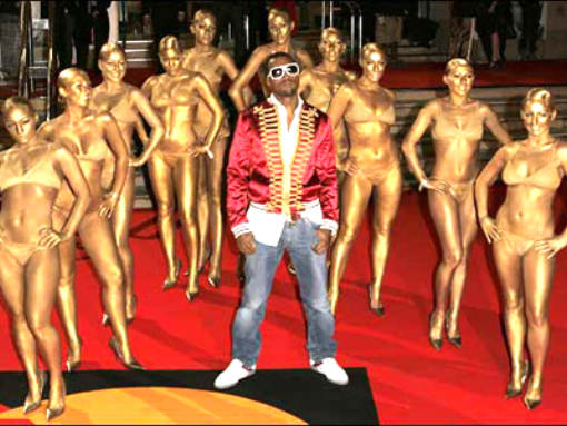 Kanye West and the dancing golddiggers
