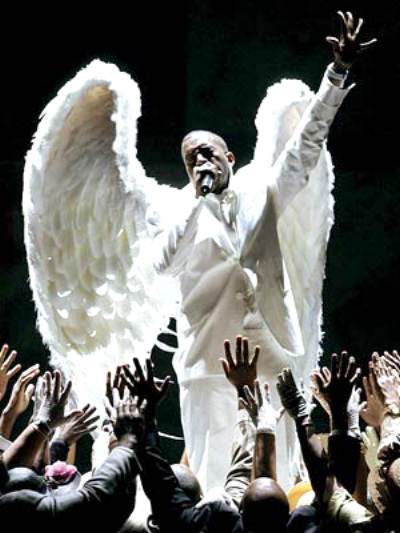 Kanye West, angel sent from heaven