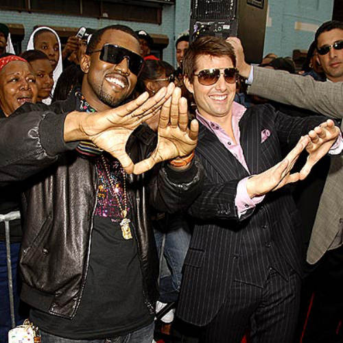 Tom Cruise and Kanye West photo