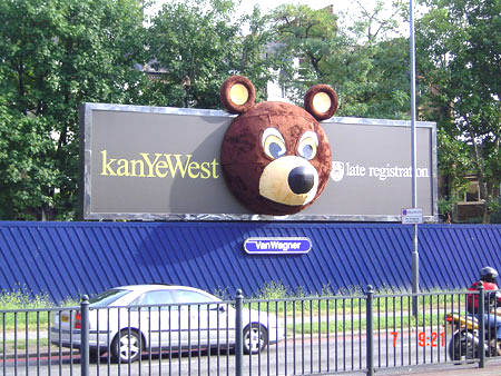 Kanye West billboard
