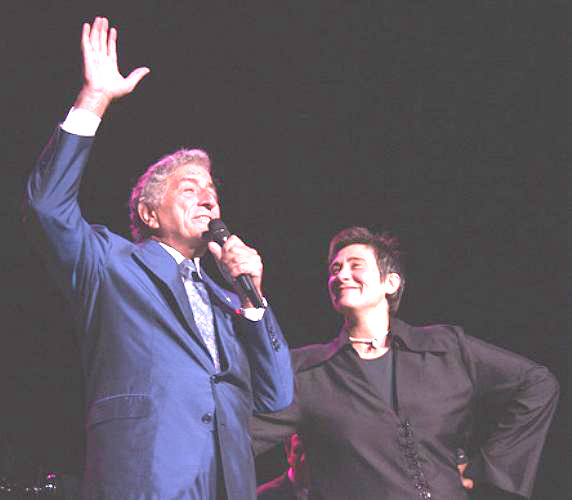 Tony Bennett and KD Lang