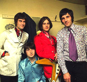 the Kinks colorful psychedelic clothes