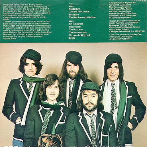 image of the Kinks from Schoolboys in Disgrace