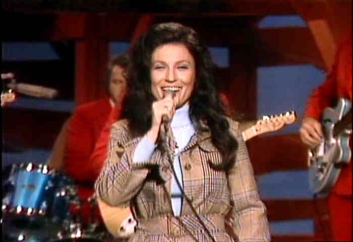 Loretta Lynn laughing