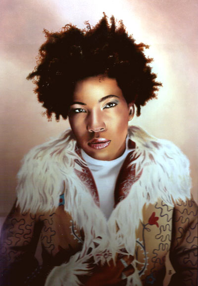 Macy Gray is a serious woman