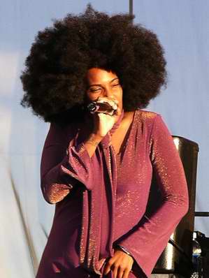 Macy Gray got some serious hair