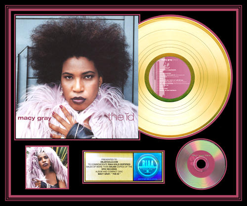 Macy Gray gold record