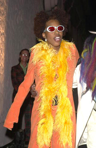 Macy Gray's rose colored glasses