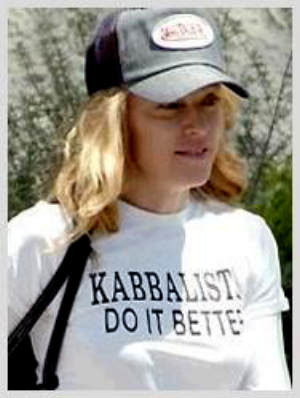 Madonna Louise Ciccone, t-shirt kabbalist