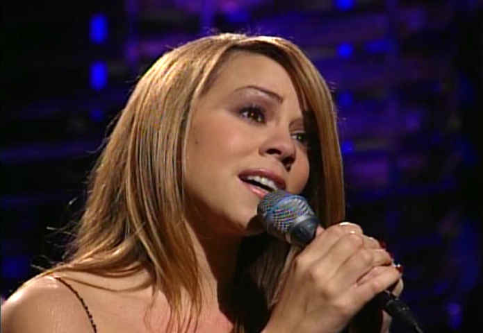 Mariah Carey on stage