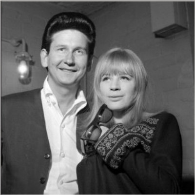 Roy Orbison and Marianne Faithfull, 1965