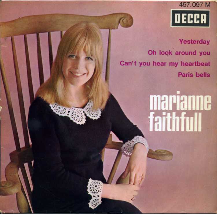 Marianne Faithfull Decca album cover