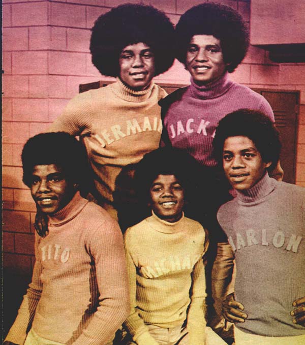 The Jackson 5 with name tags