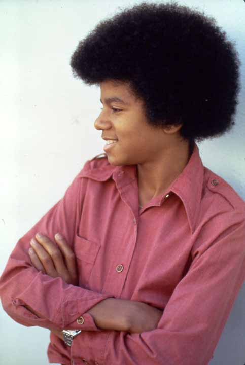 Michael Jackson's handsome profile