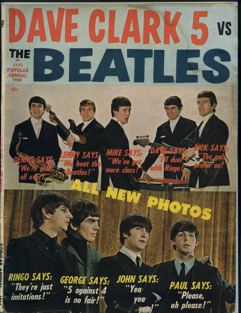 Dave Clark 5 vs the Beatles