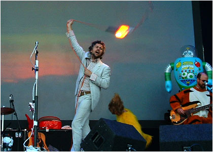 the Flaming Lips on stage
