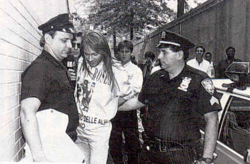 Axl Rose arrested
