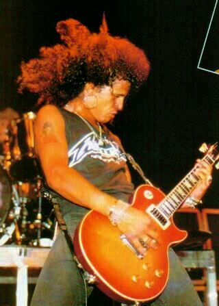 Slash alias Saul Hudson of Guns n Roses