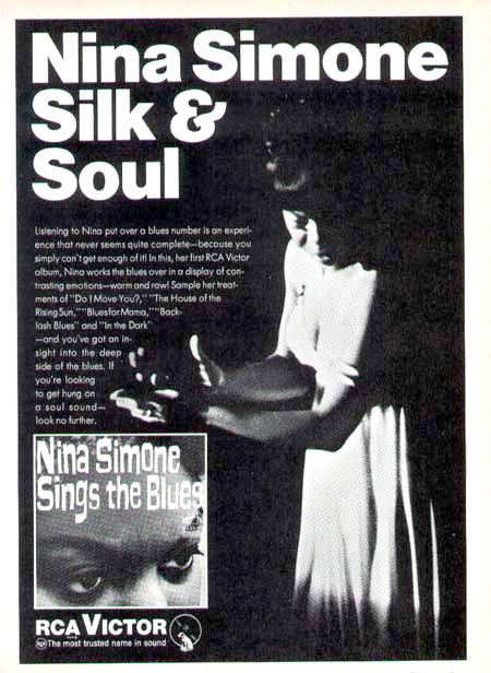 Nina Simone album add on RCA Victor