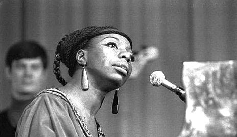Nina Simone live on stage