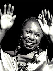 hands up, Nina Simone