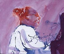 Nina Simone painting