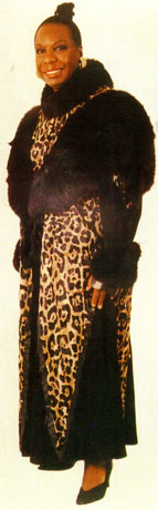 Nina Simone full length image