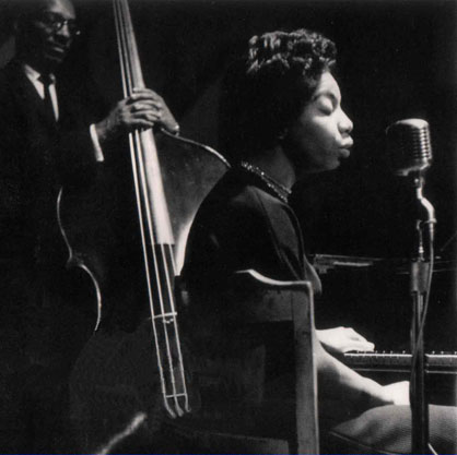 young Nina Simone at the piano