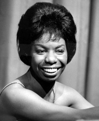 Nina Simone didn't usually smile