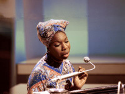Nina Simone concert image