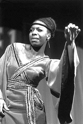 Nina Simone in full regalia
