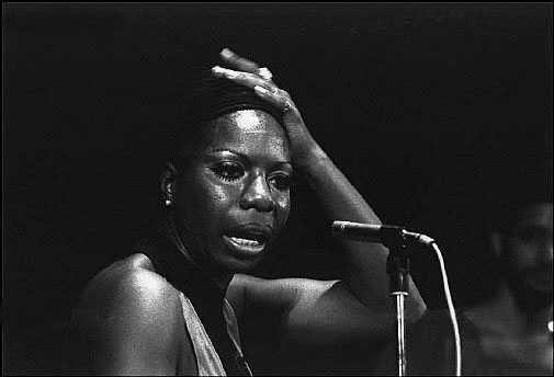 nina simone onstage