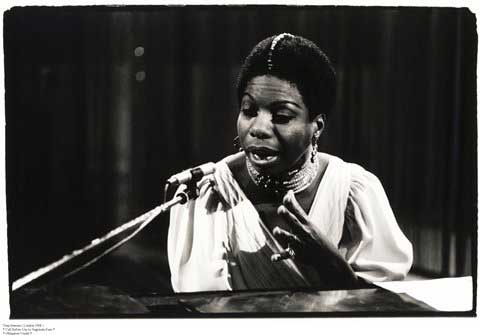 Nina Simone singing