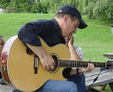 Paul Simon in the park