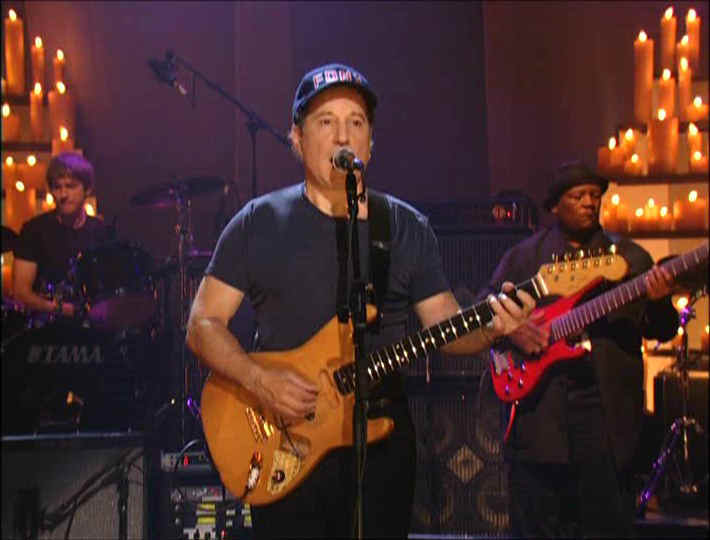 9/11 tribute concert Paul Simon photo