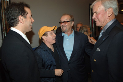 Jerry Seinfeld, Paul Simon, Jack Nicholson and Tom Brokaw photo