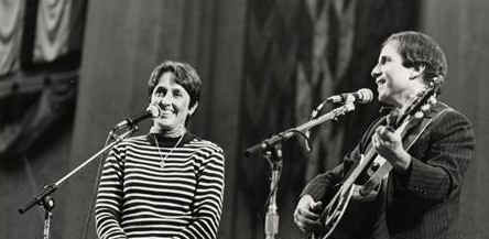 Joan Baez and Paul Simon photo