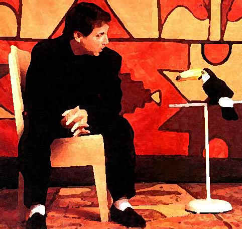 Paul Simon and a bird image